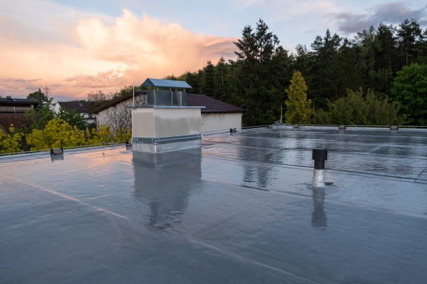rubber roof paint finish