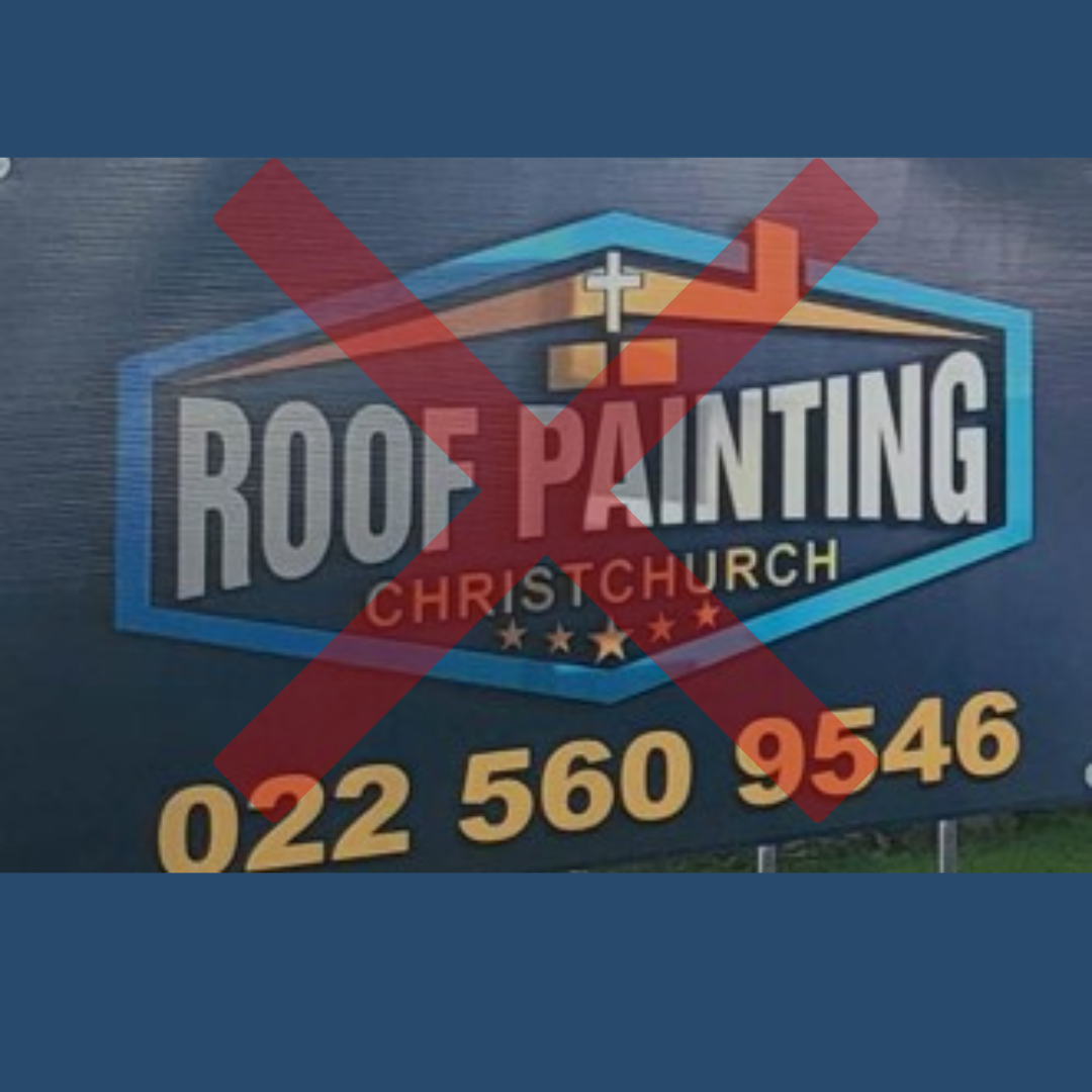 fake christchurch roofing scam 0225609546
